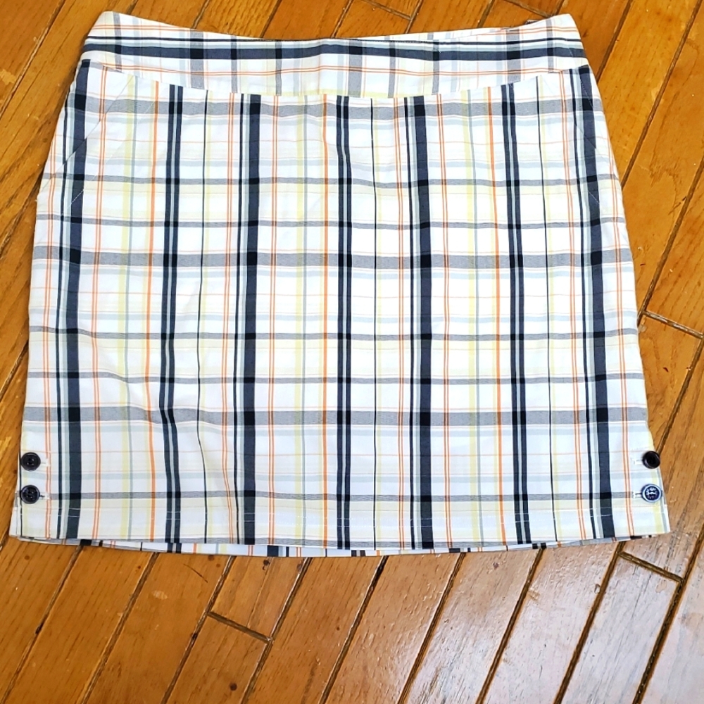 Lyja Plaid Women's Golf Tennis Skort Active Wear Size 10